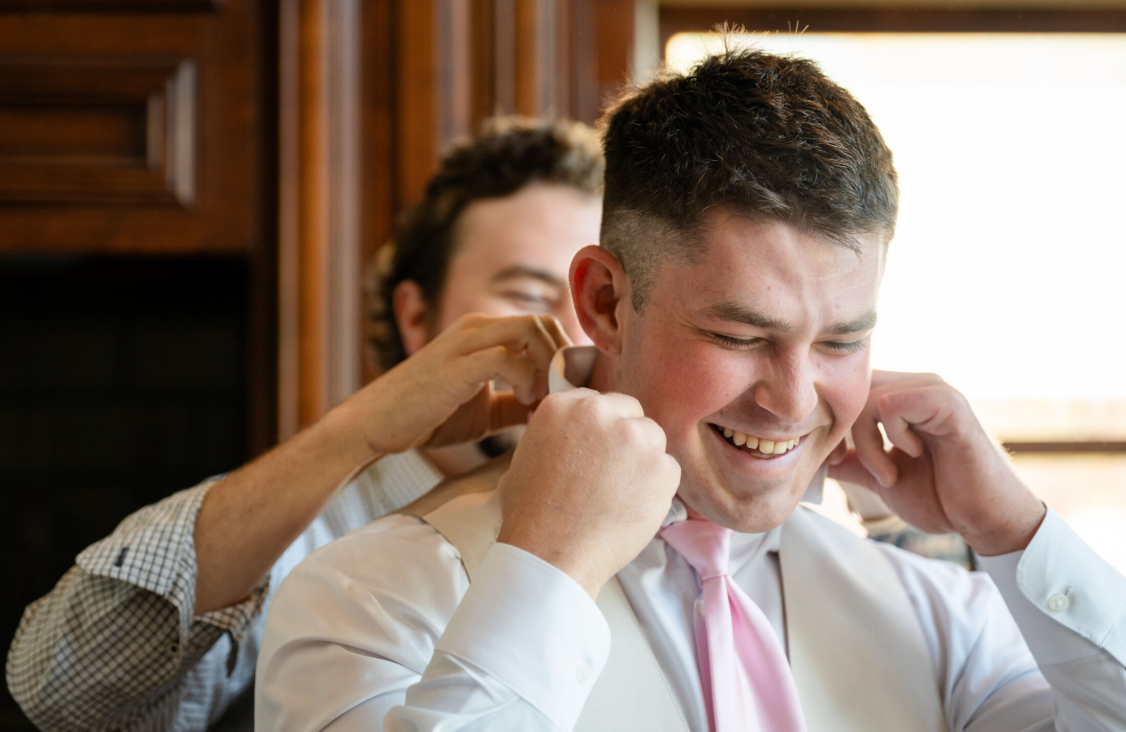 Bride getting ready — Maryland wedding photographer